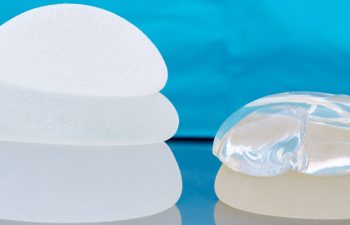 silicone breast implant for breast augmentation in plastic surgery