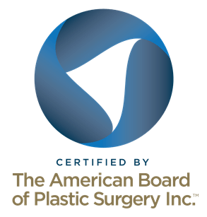 Certified by The American Board of Plastic Surgery Inc