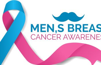 Men's breast cancer awareness.