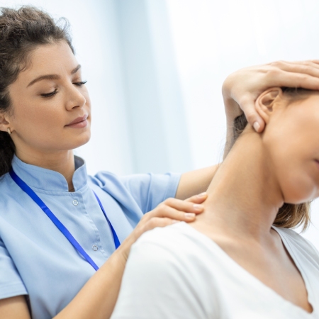 neck pain | chiropractic adjustment, pain relief 