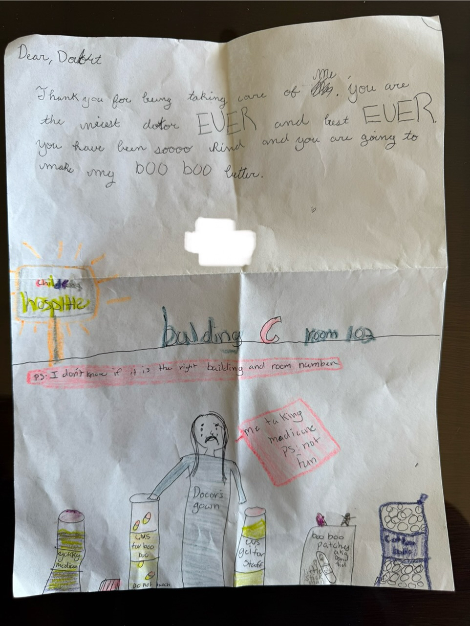 Children's drawing with Dr. Solomon Azouz Rewiew.